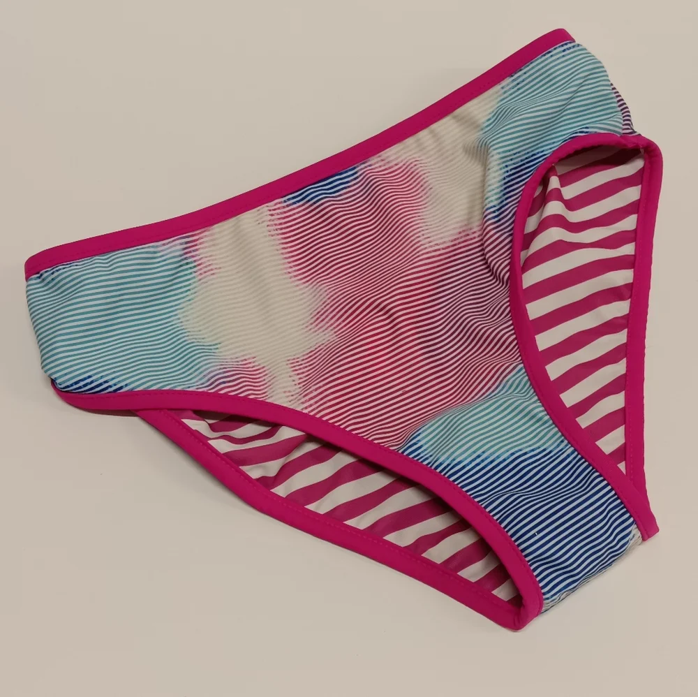 4 Piece Set NWOT Eddie Bauer Girls Swim Coordinates Set Size Large